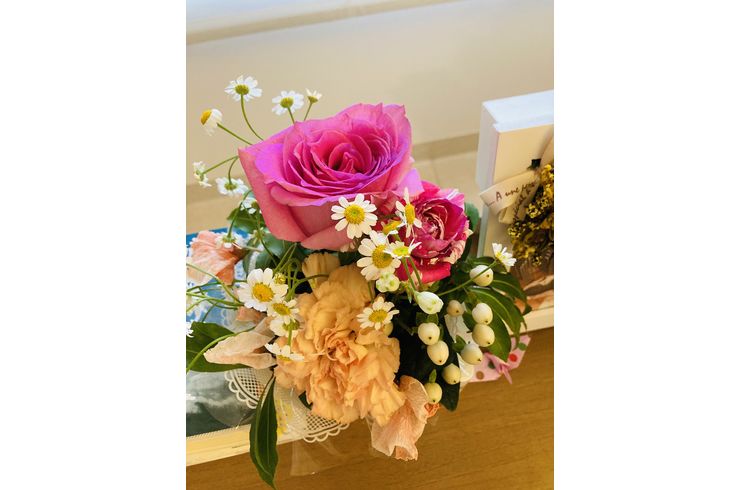 一週間後も花は生きてる