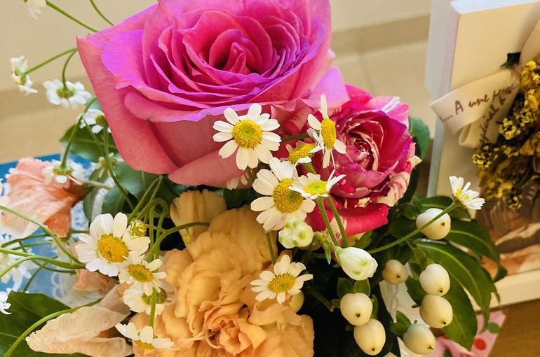 一週間後も花は生きてる